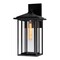 Cwi Lighting Crawford 1 Light Black Outdoor Wall Light 0417W9-1-101 - alternate 1